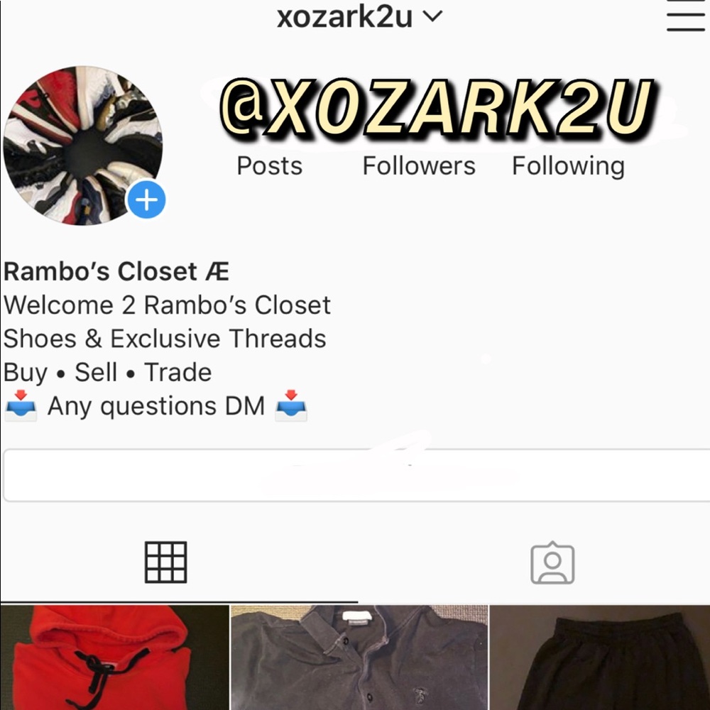 Follow IG@xozark2u • Any questions DM